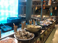 自助取餐区-柠檬香茅火锅(长山湖购物广场店)