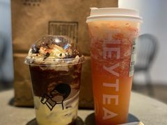 超厚蛋糕阿华田波波-喜茶(上海兴业太古汇店)