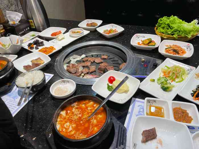 青松馆韩国料理(香港中路佳世客店)-"老店了,之前也写过这家.