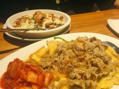 蛋包肥牛饭-花腰餐吧Bistro烧烤 傣味(传媒大学店)