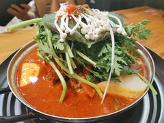 土豆排骨火锅-喇喇排骨火锅·传统韩式脊骨汤(望京西园总店)