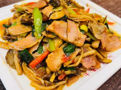 茶树菇猪颈肉-海坛特色小吃·只做平潭特色菜(平潭店)