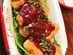 烧烤酱鸡翅-Tubestation站点比萨(新世界大望路店)