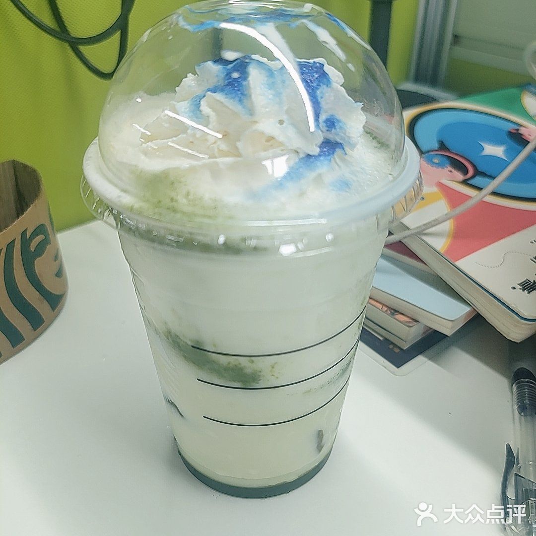 抹茶拿铁暖心一刻