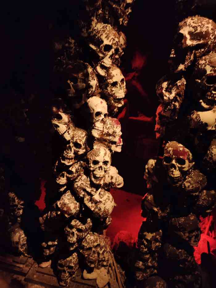 暗黑迷宫真人鬼屋密室·阿卡姆疯人院-"鬼屋是我吵着来的～一行7人,3