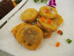 椒盐藕夹-怡园饭店-餐厅(四望亭店)