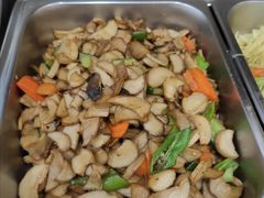 炒杏鲍菇-谦和素食自助餐(云峰花园店)