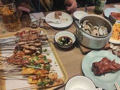 -街角等你.大连海鲜烧烤.经典铁板海鲜串(西安路店)