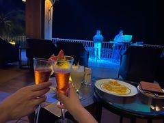 -日落吧·海景咖啡厅·餐酒吧·鸡尾酒·下午茶·乐队表演·浪漫夕阳·三亚文华东方酒店