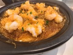 蒜蓉粉丝蒸虾-船歌·鱼水饺青岛菜(国贸商城店)