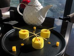 芒果芝士蛋糕-瑞吉酒店·The Drawing Room闲逸廊·云端下午茶·夜奢Whiskey