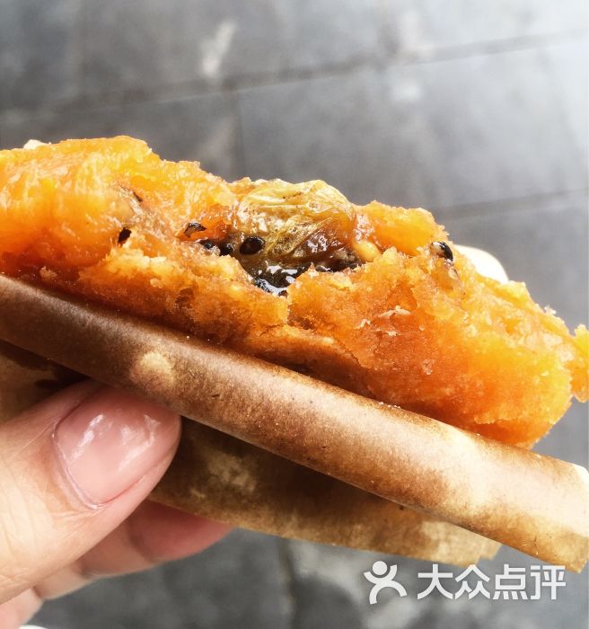 广东十字饼图片