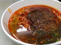 辣肉素鸡面-小桃园餐厅