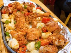 东镇老味道烤鸡块-老东镇啤酒屋海鲜加工·蒸汽海鲜·海鲜烧烤(台东店)