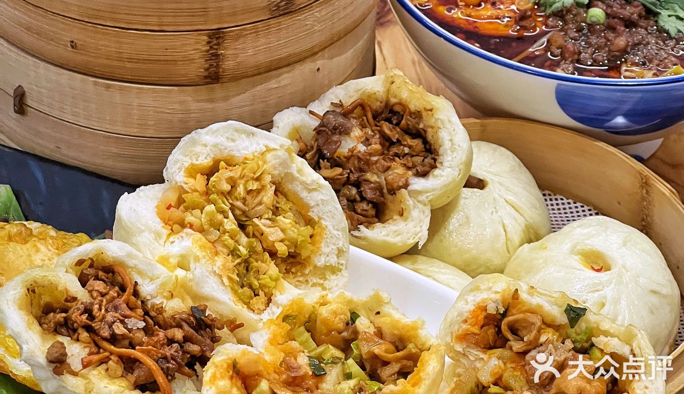 真好吃!好想每天早上都能吃到他家的包子啊!