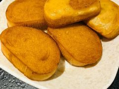 炸馒头片-乡村农家院