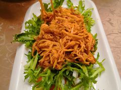 香辣金针菇-金牌餐厅·天津菜·八珍豆腐·老爆三(瓷房子店)