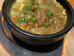 石锅豆腐花牛柳-金掌勺锅包肉(华润万象城店)