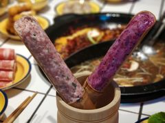 火龙果虾滑-卤校长重庆火锅(合肥宁国路店)