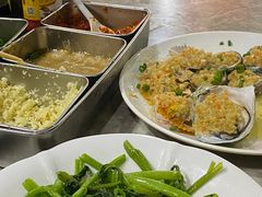 虾酱空心菜-四川小胡子海鲜(丁村万人海鲜广场店)