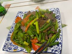 蒜苔炒牛肉-兰州拉面(中粮彩云居店)