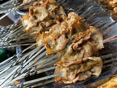-万家乐带皮五花肉烧烤(临淄大院店)