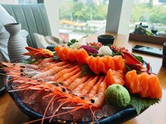 三文鱼刺身-九井澤精致料理(金茂店)