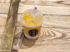 杨枝甘露冰冰茶-LELECHA乐乐茶(上海五角场万达广场店)