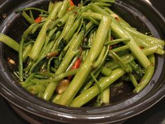 椒丝腐乳炒通菜-港丽餐厅(高德置地店)