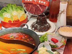-热火朝天鲜切牛肉火锅(南强街巷店)