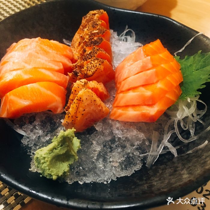 鮨屋私家日料火炙三文鱼刺身图片 - 第67张