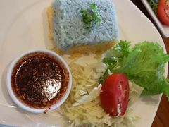 -蝶豆花蓝面条