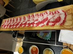 一米长盘牛五花-犟牛家·榴莲烤肉(五棵松店)