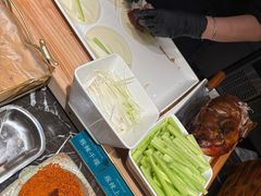 烤鸭卷饼-東盛炭烤自助料理(玄武招商花园城店)
