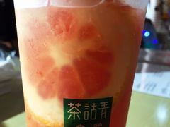清新韩柚茶-茶话弄(李家村万达店)