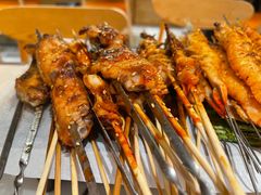 鸡翅-宝记烧烤·碳锅羊肉·羊蝎子火锅·夜食社(文体路创始店)