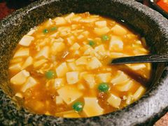 石锅鸡汤豆腐-绿茶餐厅(华联万柳店)