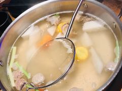 清汤锅底-左庭右院鲜牛肉火锅(环球港店)
