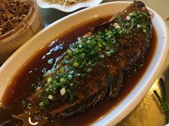 煎烧黄河大鲤鱼-老雒阳面馆·水席(定鼎门店)