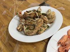 椒盐濑尿虾-仁记海鲜餐厅美食店