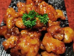 雪花糖醋里脊-绿茶餐厅(华联万柳店)