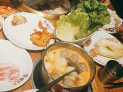 -韩京炭火烤肉自助料理(柯桥万达店)
