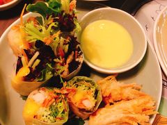 酥炸老虎虾香芒米纸卷-CHINCHIN 青青·泰国料理(万象食家店)