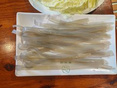 牛肉老汤炖宽粉-義聚德·清真铜锅涮羊肉·烧烤(河东店)