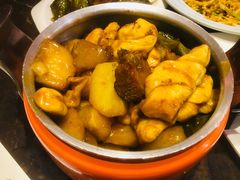 排骨豆角土豆粘卷子-粗粮人家·东北菜(洋桥店)