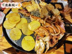 蒜香鸡翅中-胖记烤肉(江汉路店)