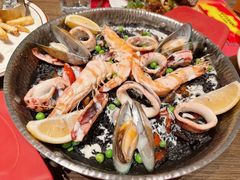 墨鱼汁海鲜饭-ZAFFERANO西班牙海鲜饭(上海首店)