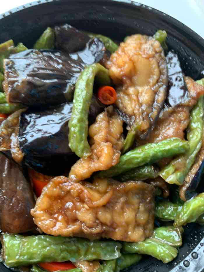 碗碗香小碗菜(逗嘴美食城店)-"「外婆菜鸡蛋」「肉末榄菜四季豆」周末