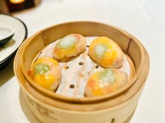 黄椒酱鲜虾钓鱿水晶饺-银灯食府(丽丰国际中心店)