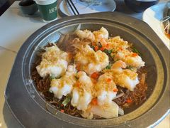 招牌粉丝裹虾-绿茶餐厅(龙井船宴· 品牌总店)